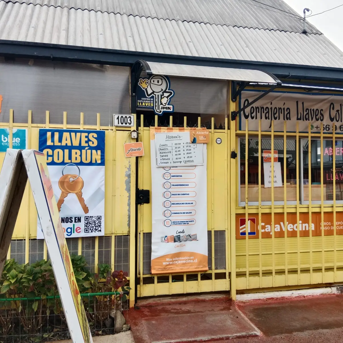 Cerrajería Llaves Colbún