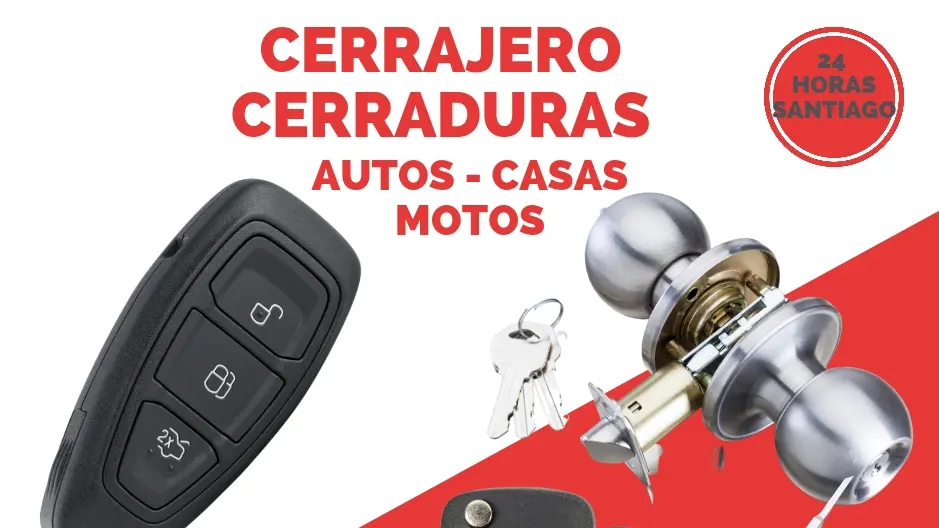 cerrajero 24 horas todo santiago