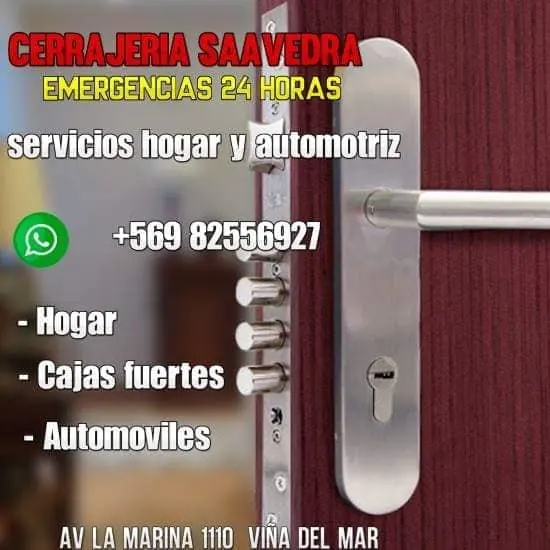 Cerrajero Viña Del Mar 24HRS Cerrajeria Saavedra